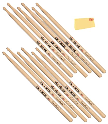 Vic Firth SBEA2 Signature Series Carter Beauford Drumsticks - 6 Pack