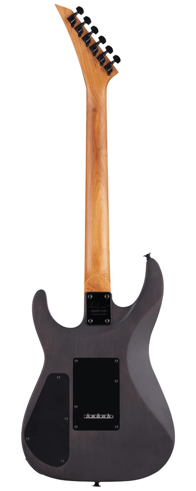 Jackson JS Series Dinky Arch Top JS24 DKAM Electric Guitar - Black Stain w/ Instrument Cable