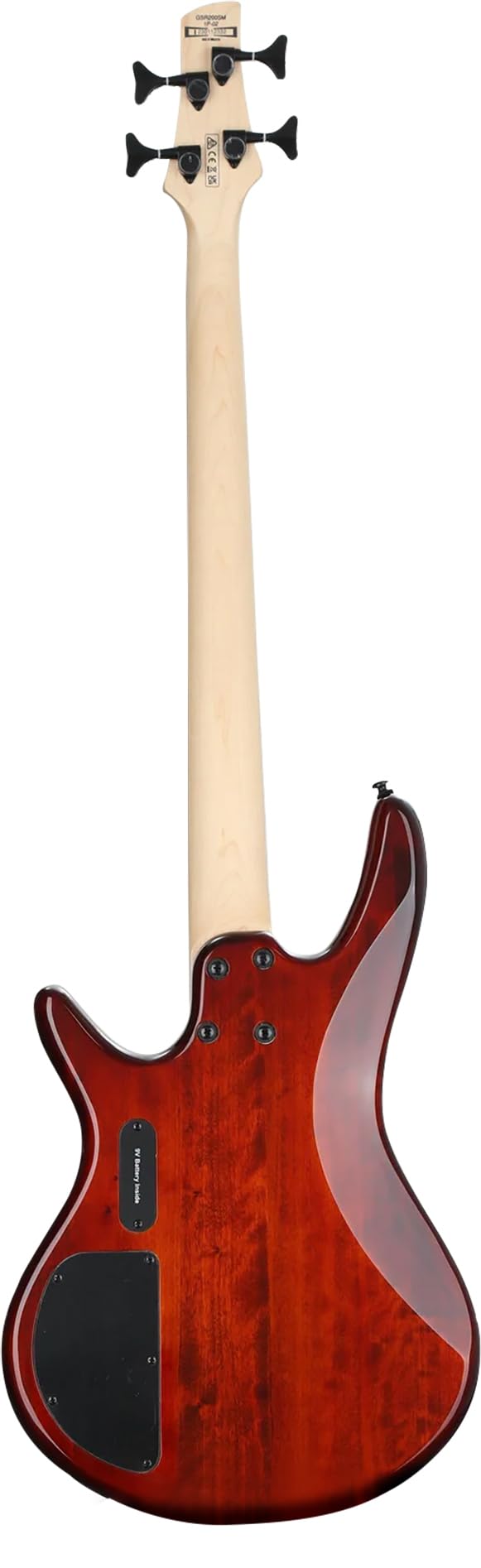 Ibanez GSR200SM SR Gio Electric Bass - Charcoal Brown Burst w/ Gig Bag