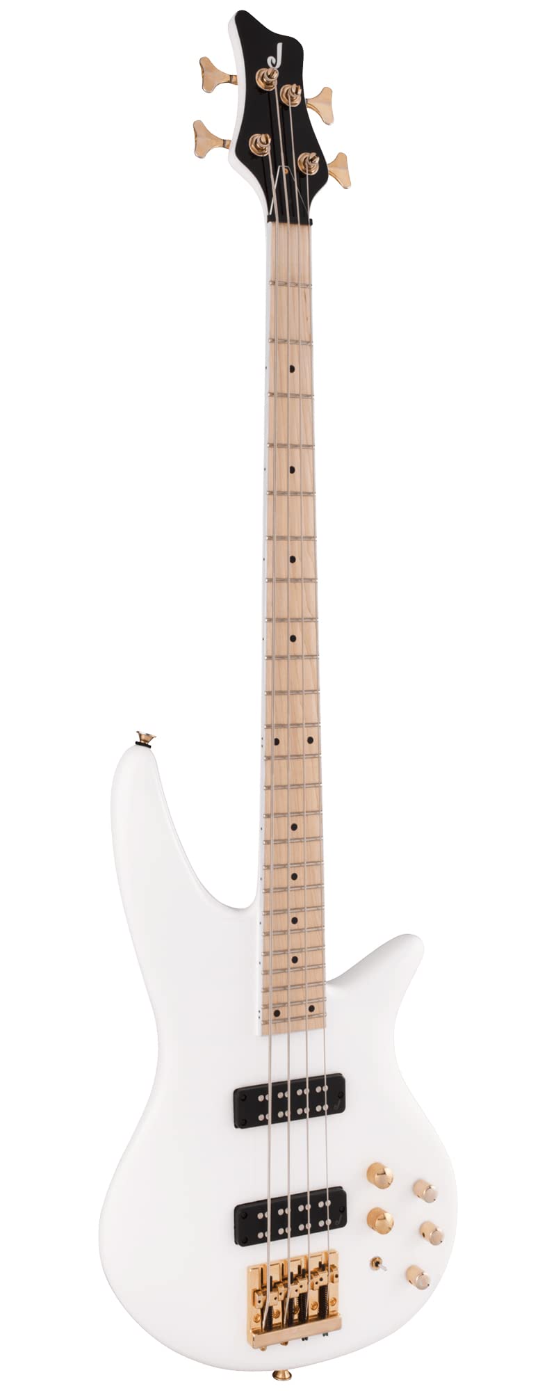 Jackson X Series Spectra Bass SBXM IV Bass Guitar - Snow White w/ Instrument Cable