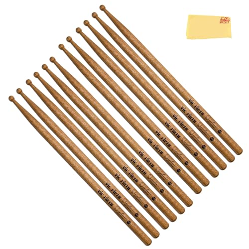 Vic Firth SCS1 Symphonic Collection Persimmon Snare Drumsticks - 6 Pack