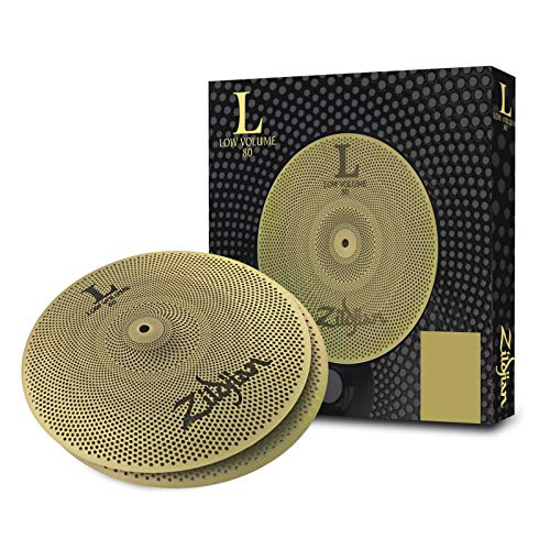 Zildjian LV8014HP-S 14" L80 Low Volume Hi-Hat Cymbals - Pair