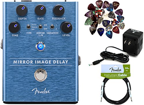 Fender Mirror Image Delay Pedal w/ Power Supply
