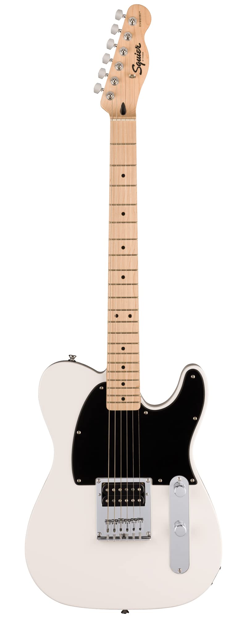 Fender Squier Sonic Esquire H Electric Guitar - Arctic White w/ Tuner