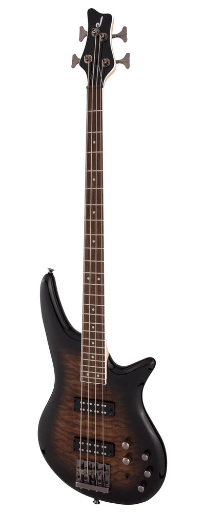 Jackson JS Series Spectra Bass JS3Q Bass Guitar - Dark Sunburst w/ Instrument Cable