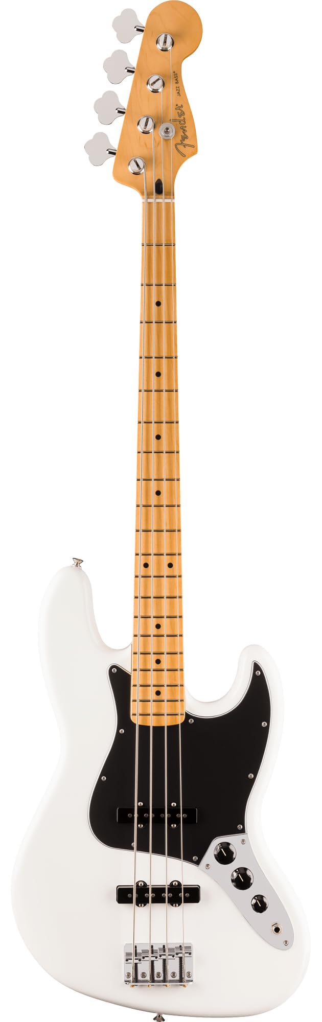 Fender Player II Jazz Bass - Polar White w/ Cleaning Kit
