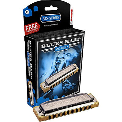 Hohner 532 Blues Harp MS Harmonica - Key of E