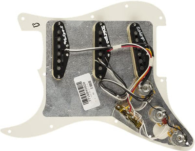 Fender Tex-Mex SSS Pre-Wired Stratocaster Pickguard w/ Instrument Cable