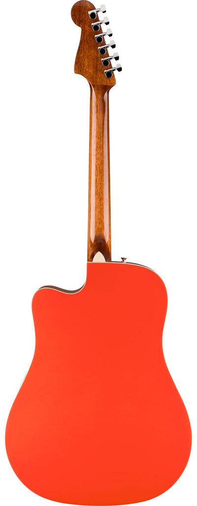 Fender California Standard Redondo CE Dreadnought Acoustic-Electric Guitar - Fiesta Red w/ Gig Bag