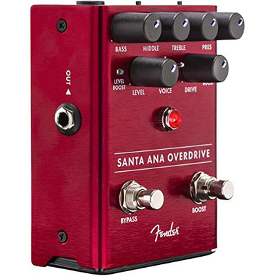 Fender Santa Ana Overdrive Pedal w/ Power Supply