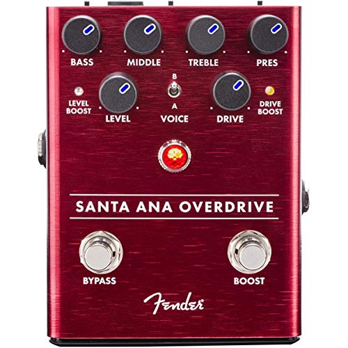 Fender Santa Ana Overdrive Pedal w/ Power Supply