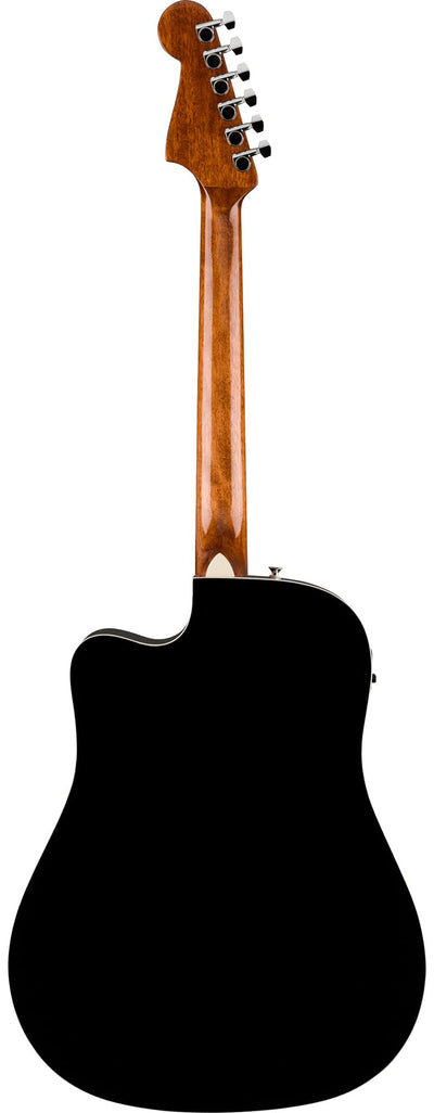 Fender California Standard Redondo CE Dreadnought Acoustic-Electric Guitar - Black w/ Case