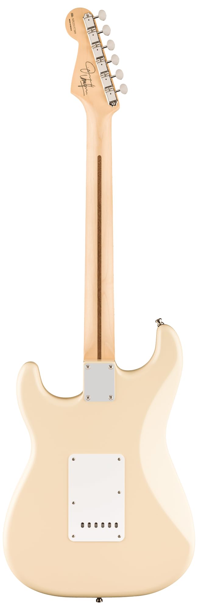 Fender Jimmie Vaughan Tex Mex Stratocaster - Olympic White w/ Guitar Cleaning Kit