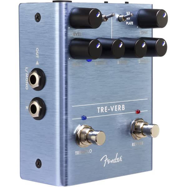 Fender Tre-Verb Digital Reverb-Tremolo Pedal w/ Power Supply