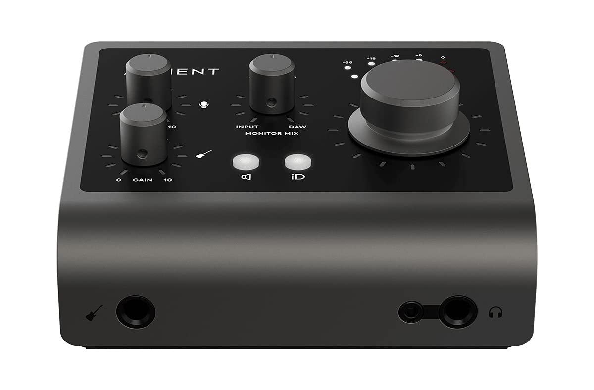 Audient iD4 MkII 2-In 2-Out Audio Interface w/ Cables