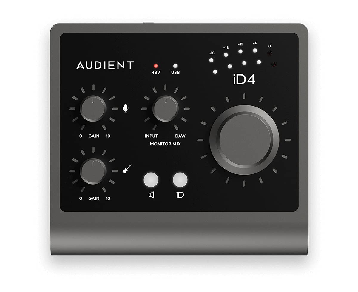 Audient iD4 MkII 2-In 2-Out Audio Interface w/ Cables