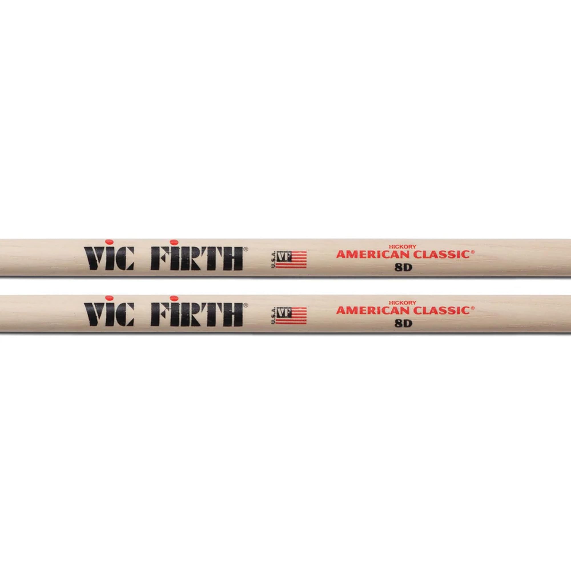 Vic Firth American Classic 8D Drumsticks - 3 Pack