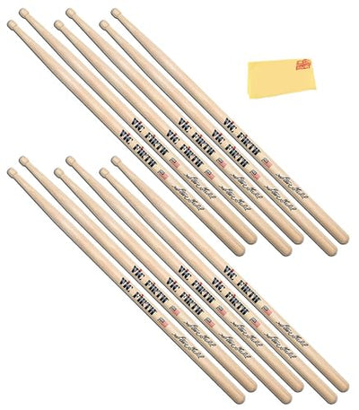Vic Firth SSG2 Signature Series Steve Gadd Natural Drumsticks - 6 Pack
