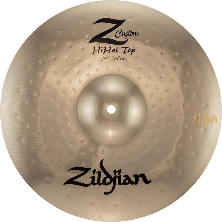 Zildjian Z40102 14" Z Custom Hi-Hat Cymbal - Top