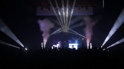 Chauvet Geyser T6 Fog Machine Pyrotechnic Light Effect w/ DMX Cables