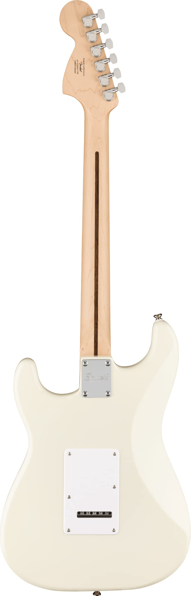 Fender Squier Affinity Stratocaster, Maple - Olympic White w/ Frontman 10G Amp