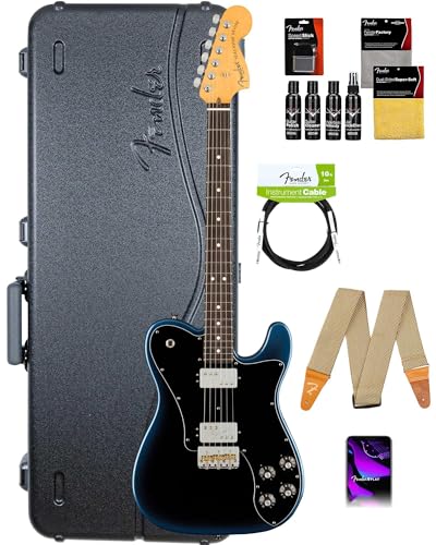 Fender American Professional II Telecaster Deluxe - Dark Night w/ Cleaning Kit