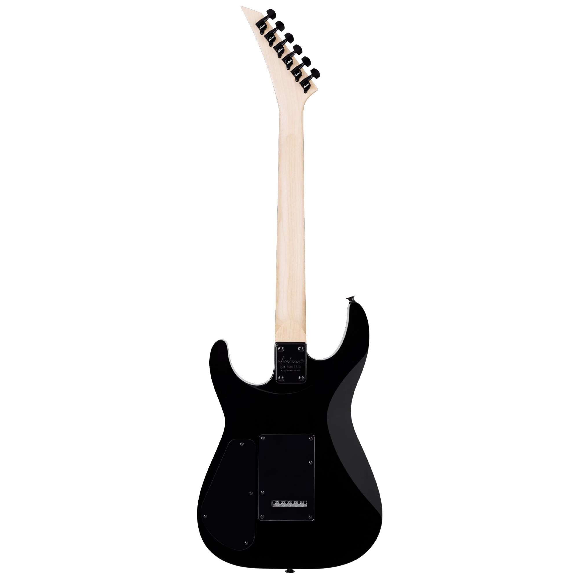 Jackson JS Series Dinky JS11Q Electric Guitar - Transparent Black w/ Frontman 10G Amplifier