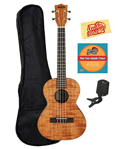 Kala KA-TEM Exotic Mahogany Tenor Ukulele w/ Gig Bag