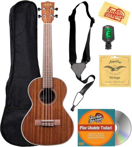 Kala KA-TG Gloss Mahogany Tenor Ukulele w/ Gig Bag
