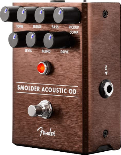 Fender Smolder Acoustic Overdrive Pedal w/ Instrument Cable