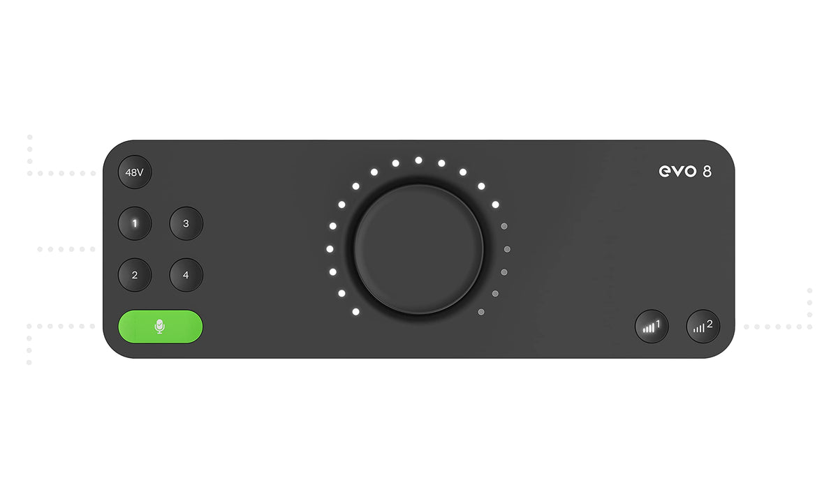 Audient EVO 8 4-In 4-Out USB Audio Interface w/ 2 Cables