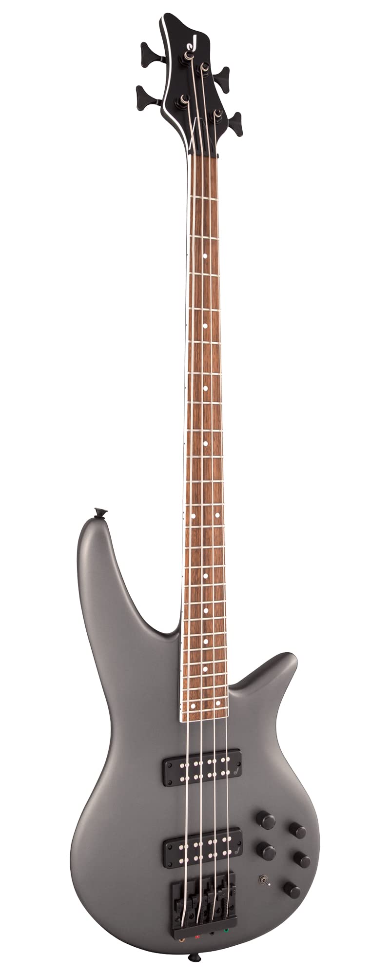 Jackson X Series Spectra Bass SBX IV Bass Guitar - Satin Graphite w/ Instrument Cable