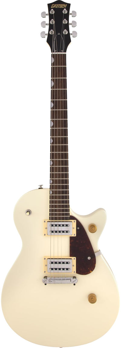 Gretsch G2210 Streamliner Junior Jet Club - Vintage White w/ Guitar Strap