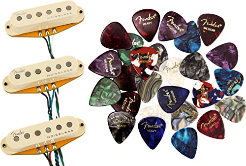 Fender Gen 4 Noiseless Stratocaster Pickups w/ Picks