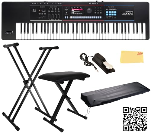 Roland JUNO-D6 61-Key Synthesizer w/ Sustain Pedal