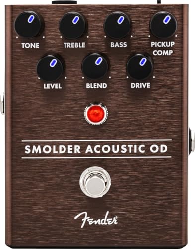 Fender Smolder Acoustic Overdrive Effects Pedal
