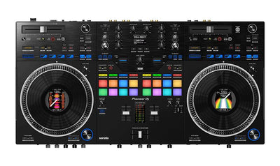 Pioneer DJ DDJ-REV7 Scratch-Style 2-Channel Professional DJ Controller w/ Laptop Stand