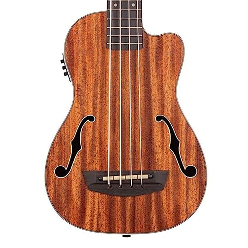Kala U-Bass-JYMN-FS Journeyman Acoustic-Electric U-Bass Ukulele