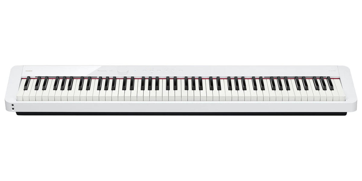 Casio PX-S1100 Privia Slim Digital Piano - White w/ CS-68 Stand