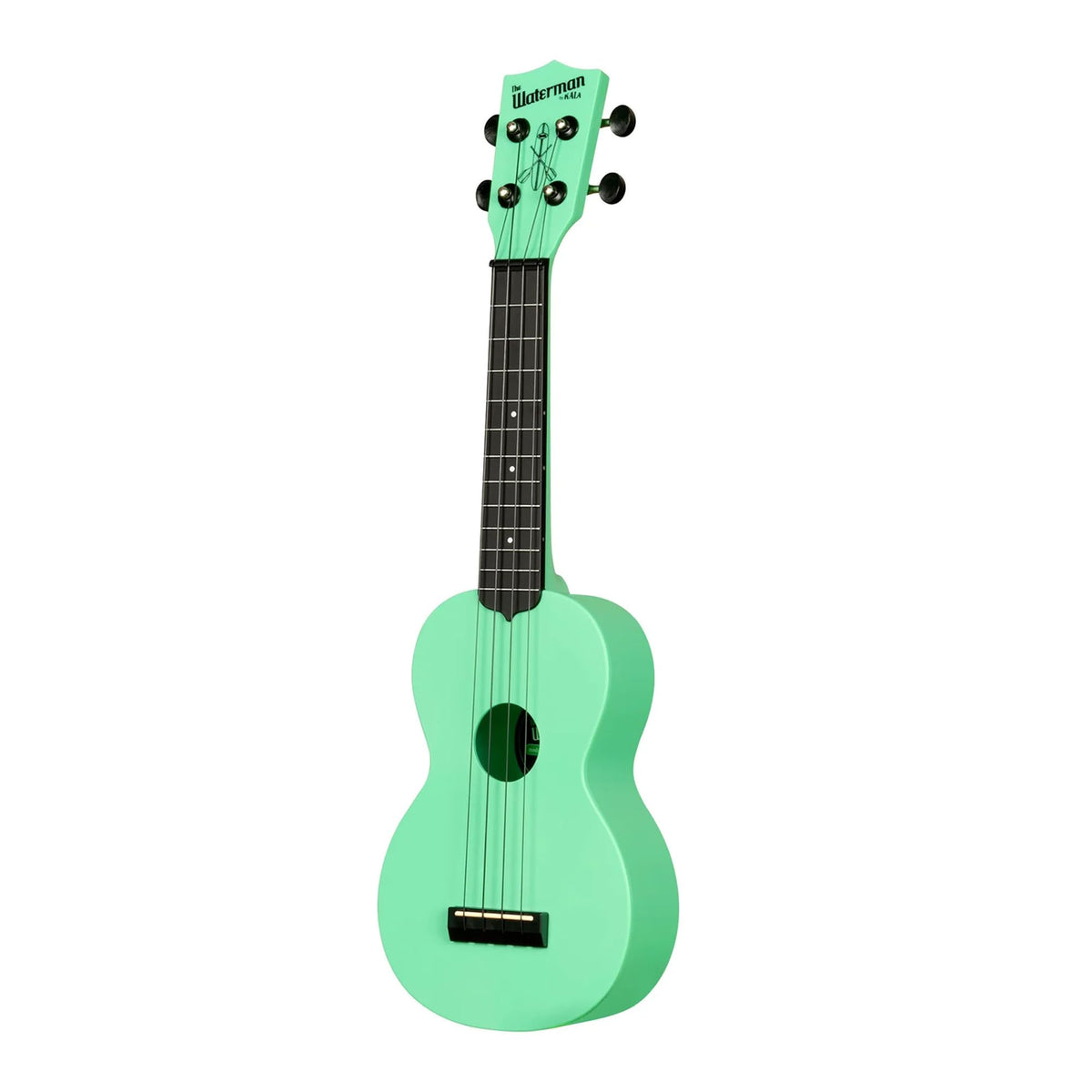 Kala KA-R-WMS-GN-S Soprano Recycled Waterman Ukulele - Sea Foam Green