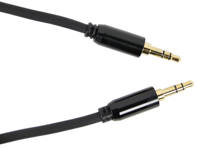 Gearlux 6-Foot 3.5 mm to 3.5 mm Stereo (1/8" to 1/8") TRS Cable - 3 Pack