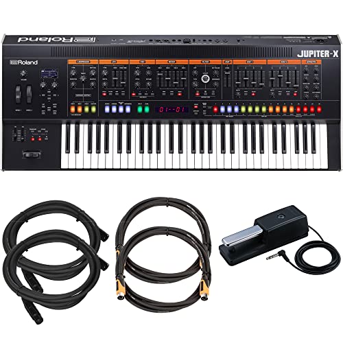 Roland Jupiter-X Keyboard Synthesizer w/ Damper Pedal