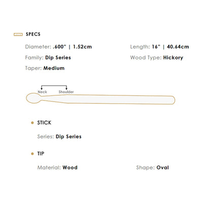 Zildjian 5B Black DIP Drumsticks - 12 Pack