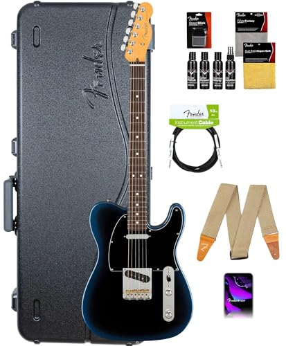 Fender American Professional II Telecaster - Dark Night w/ Cleaning Kit