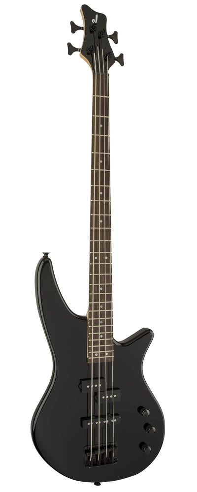 Jackson JS Series Spectra Bass JS2 Bass Guitar - Gloss Black w/ Instrument Cable