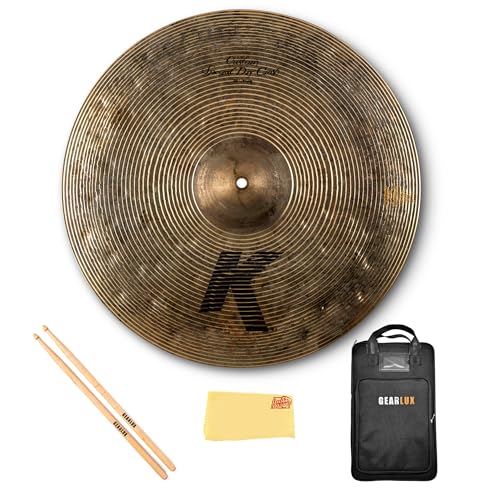 Zildjian K1424 20" K Custom Special Dry Crash Cymbal w/ Drumstick Bag