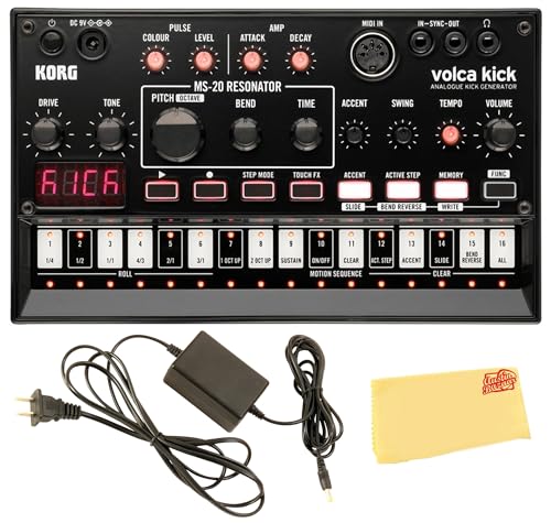 Korg Volca Kick Analogue Kick Generator w/ Power Supply