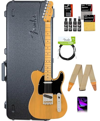 Fender American Professional II Telecaster - Butterscotch Blonde w/ Guitar Cleaning Kit