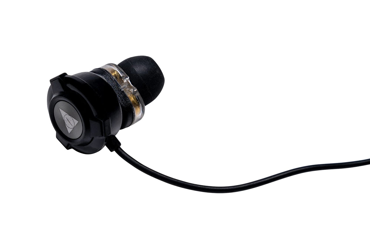 Vault Buds Duo Voice Dual-Driver Headphones with In-Line Microphone