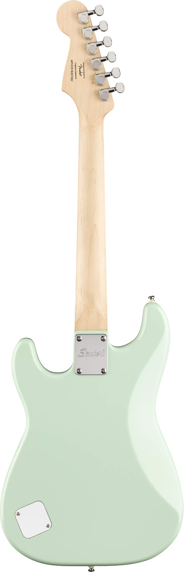 Fender Squier 3/4-Size Kids Mini Strat Electric Guitar - Surf Green w/ Tuner